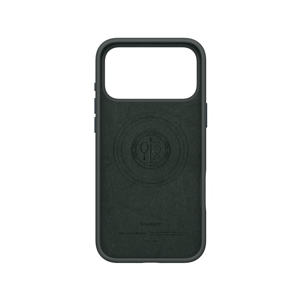 Spigen-Silicone-Fit-MagSafe-kryt-iPhone-17-Pro-abyss-green