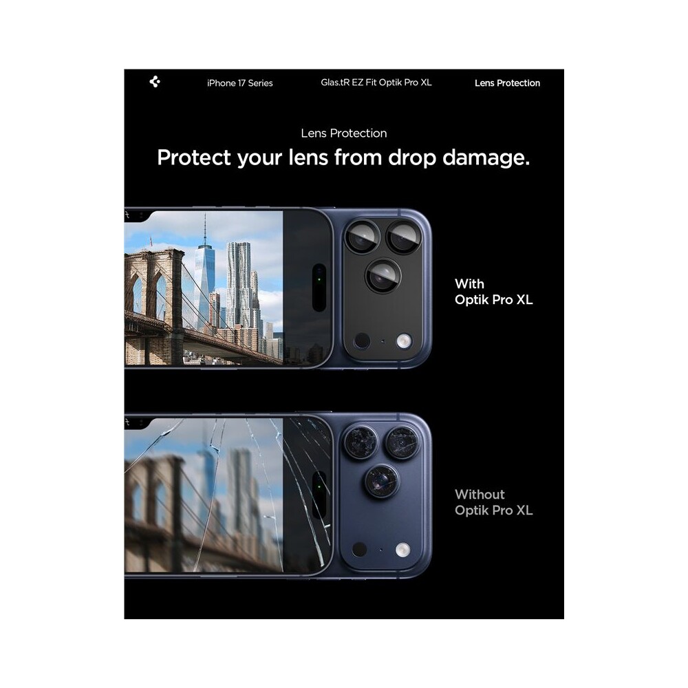 Spigen-Glass-tR-EZ-Fit-Optik-Pro-XL-sklo-na-fotoaparat-iPhone-17-Pro-Max-cerne