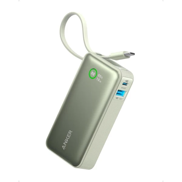 Anker-545-powerbanka-10000mAh-30W-s-kabelem-USB-C-zelena