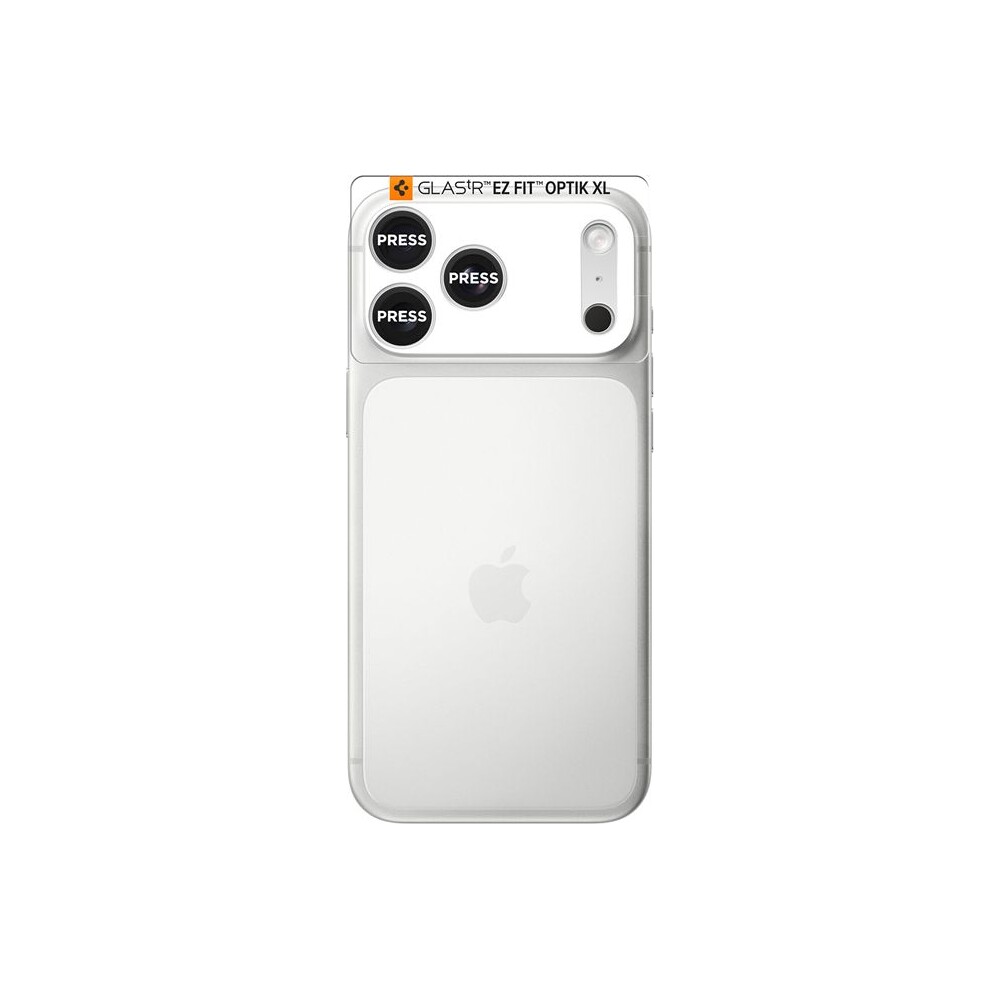 Spigen-Glass-tR-EZ-Fit-Optik-Pro-XL-sklo-na-fotoaparat-iPhone-17-Pro-stribrne