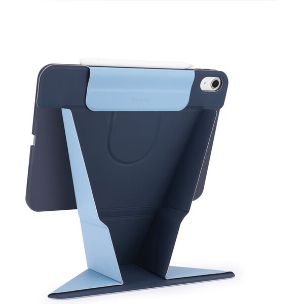 Pipetto-Origami-No6-Stand-pouzdro-iPad-Air-11-2026-2025-2024-iPad-Air-10-9-2022-tmave-modre