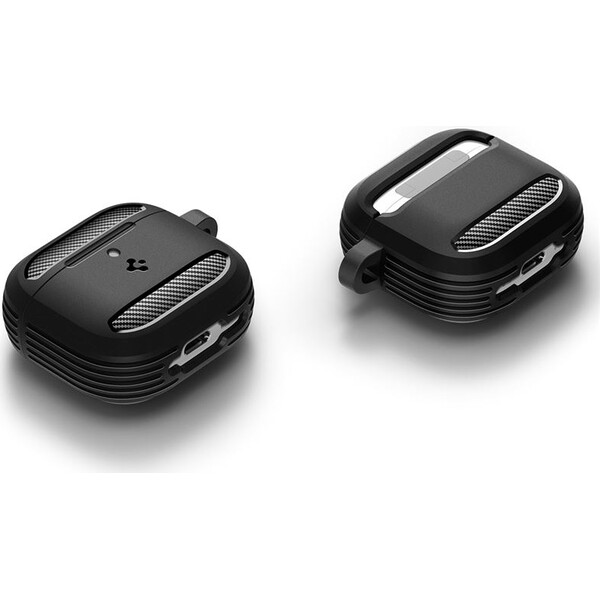 Spigen-Rugged-Armor-pouzdro-AirPods-4-matne-cerne