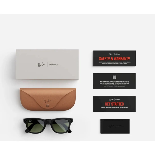 Ray-Ban Meta Wayfarer standardní chytré brýle lesklé černé - VR Brýle - Obrázek 627B000K01