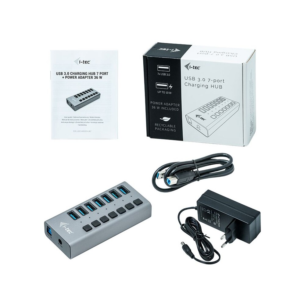 i-tec-USB-3-0-Charging-HUB-7-Port-Power-Adapter-36-W