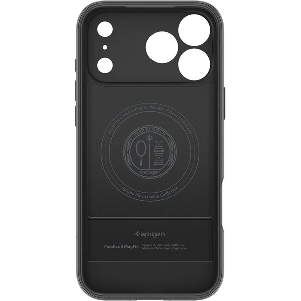Spigen-Parallax-S-MagSafe-kryt-iPhone-17-Pro-matte-black