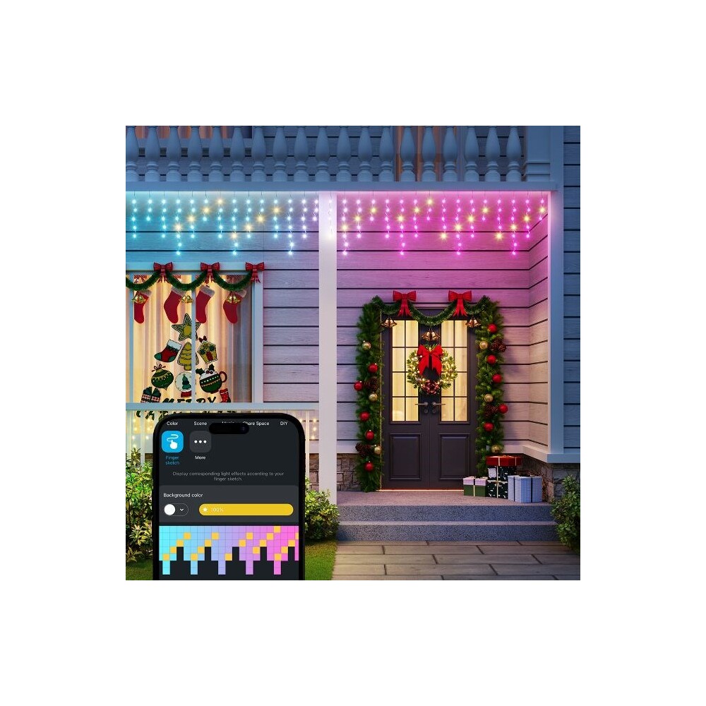 Govee-Smart-LED-dekorativni-rampouchy-RGB-Matter-10m
