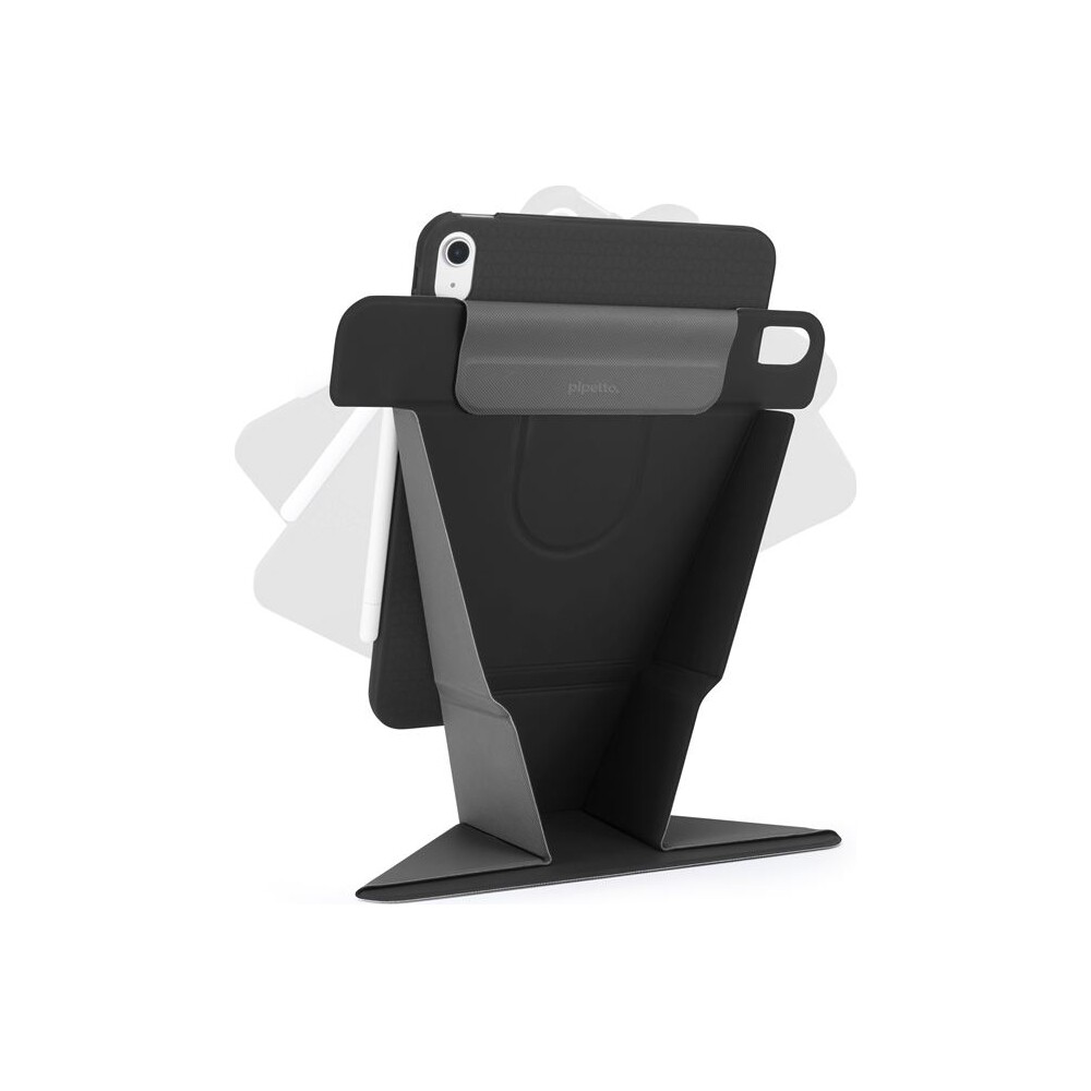 Pipetto-Origami-No6-Stand-pouzdro-iPad-Air-11-2026-2025-2024-iPad-Air-10-9-2022-2020-cerne