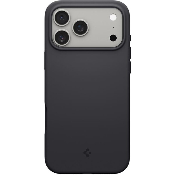 Spigen-Silicone-Fit-MagSafe-kryt-iPhone-17-Pro-black