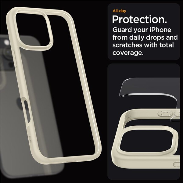 Spigen-Crystal-Hybrid-kryt-iPhone-16-Pro-Max-mute-beige