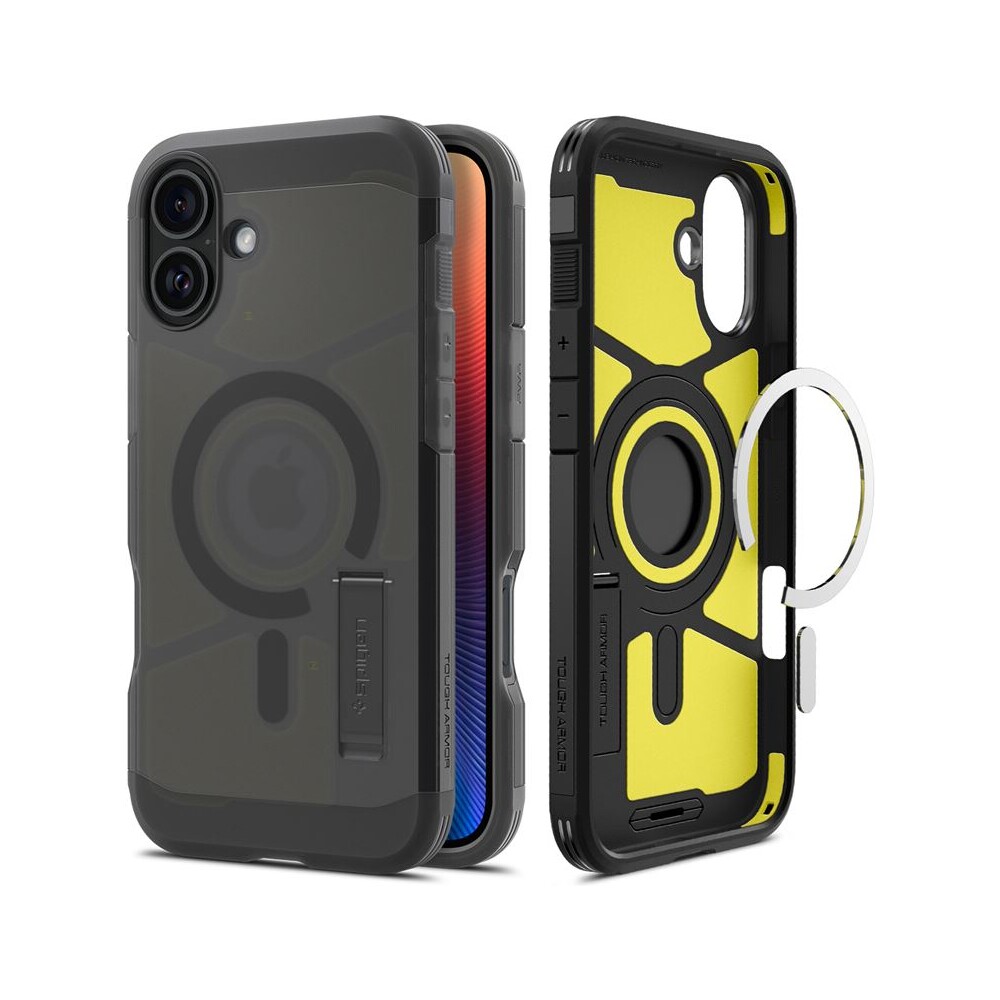 Spigen-Tough-Armor-MagSafe-kryt-iPhone-16-frost-black