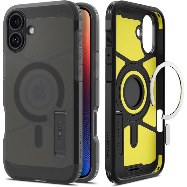 Spigen-Tough-Armor-MagSafe-kryt-iPhone-16-frost-black