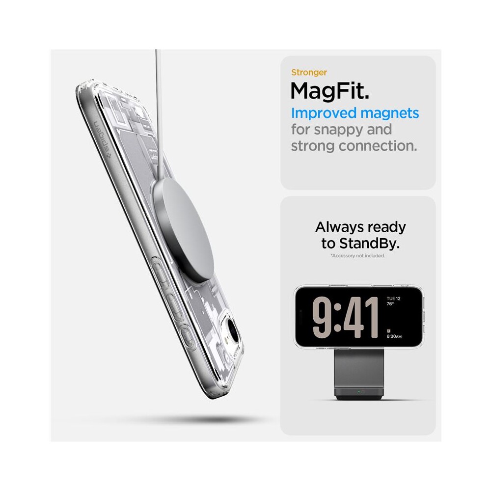 Spigen-Ultra-Hybrid-MagSafe-kryt-iPhone-17e-16e-zero-one-white
