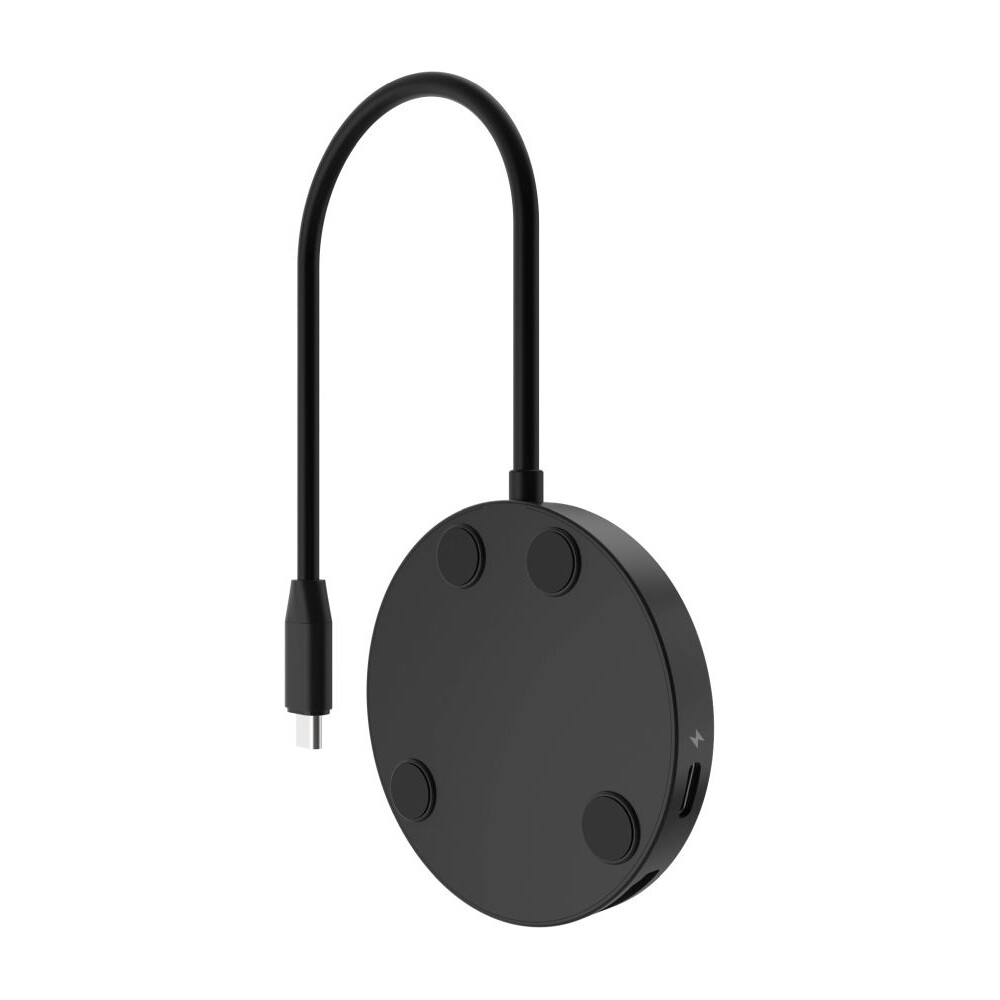 FIXED-MagHUB-7-portovy-USB-C-Hub-s-MagSafe-cerny