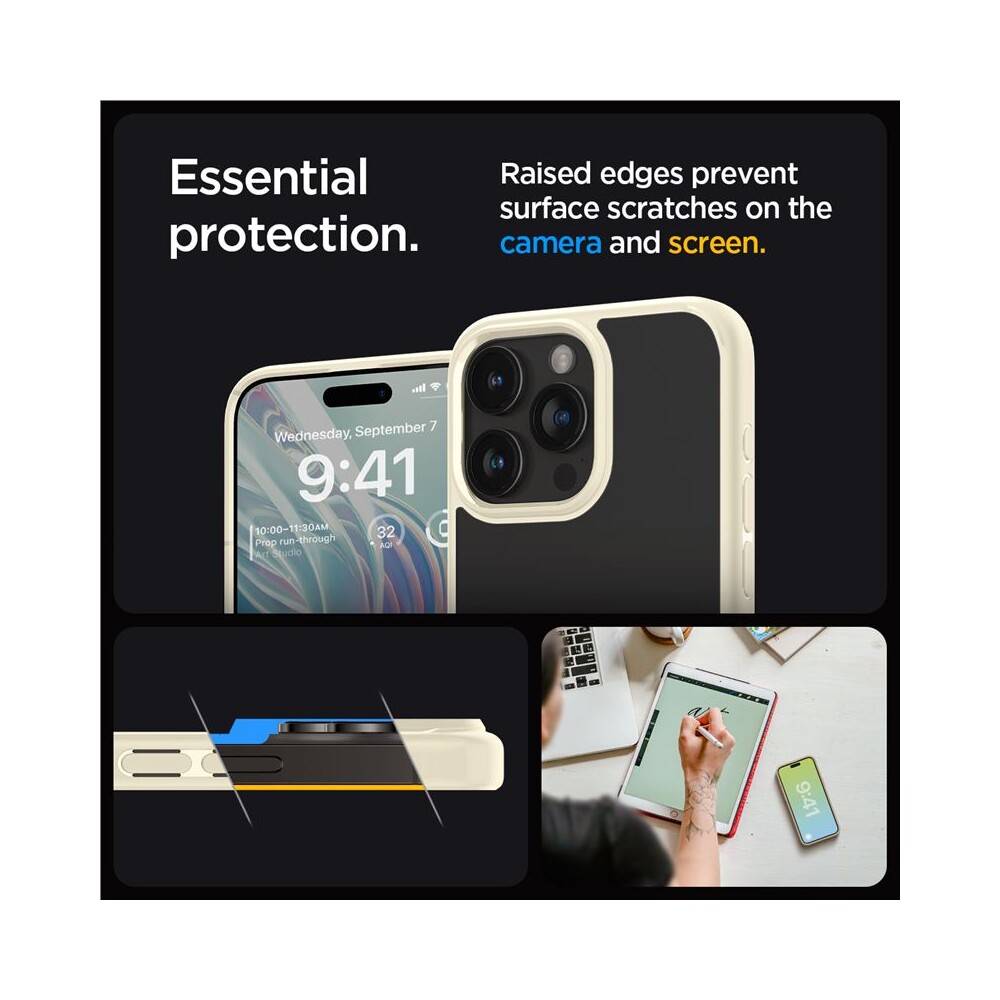 Spigen-Ultra-Hybrid-kryt-iPhone-15-Pro-bezovy