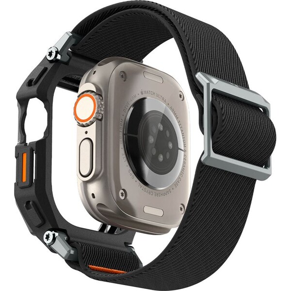 Spigen-Lite-Fit-Pro-reminek-Apple-Watch-Ultra-3-2-1-49mm-matne-cerny
