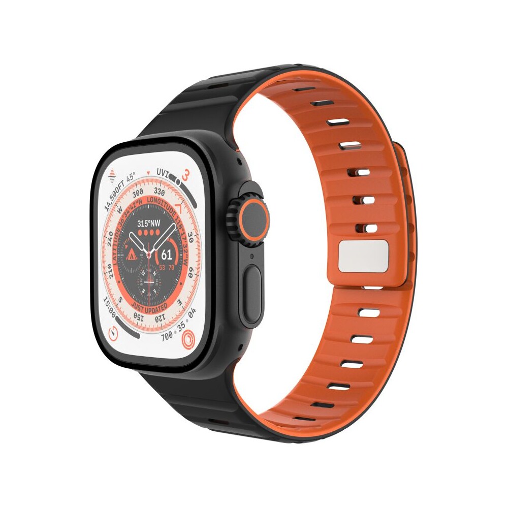 FIXED-Silicone-Magnetic-Strap-reminek-Apple-Watch-44-45-46-49mm-cerny