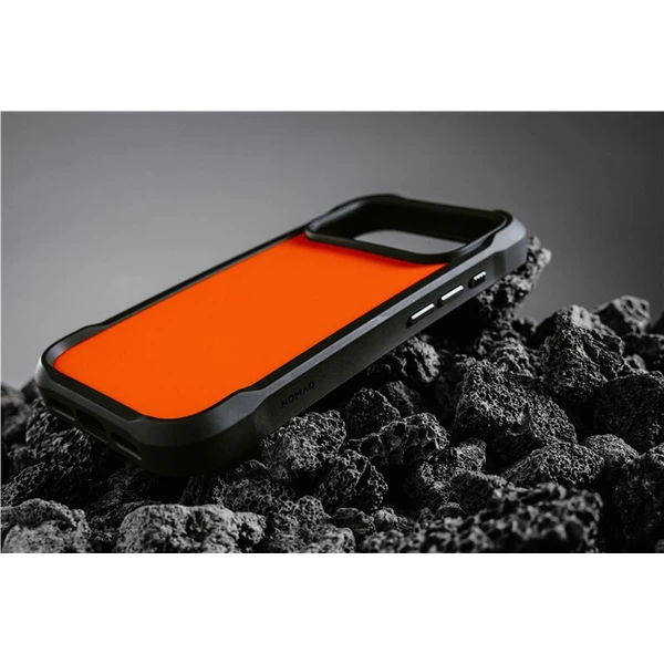 Nomad Rugged Case MagSafe kryt iPhone 17 Pro Max Ultra Orange