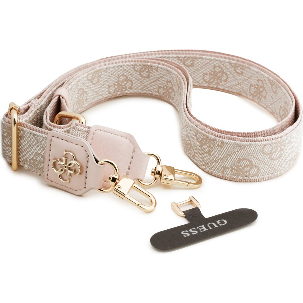 Guess-Crossbody-popruh-PU-4G-Metal-Logo-ruzovy