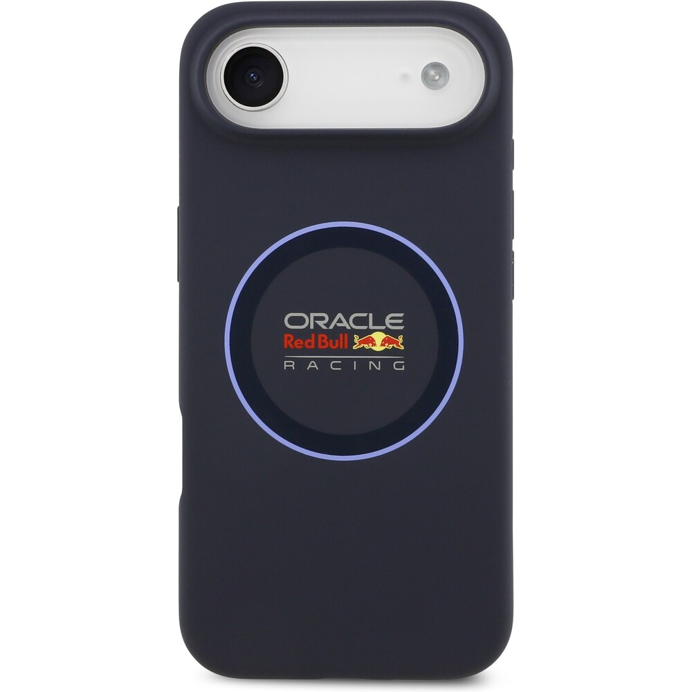 Oracle-Red-Bull-Racing-Silicone-Blue-Ring-MagSafe-kryt-iPhone-Air-modry
