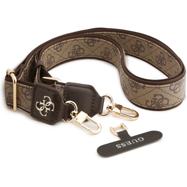 Guess-Crossbody-popruh-PU-4G-Metal-Logo-hnedy