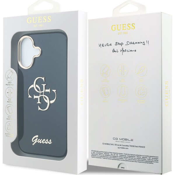 Guess-IML-4G-Script-Metal-Logo-kryt-iPhone-17-modry