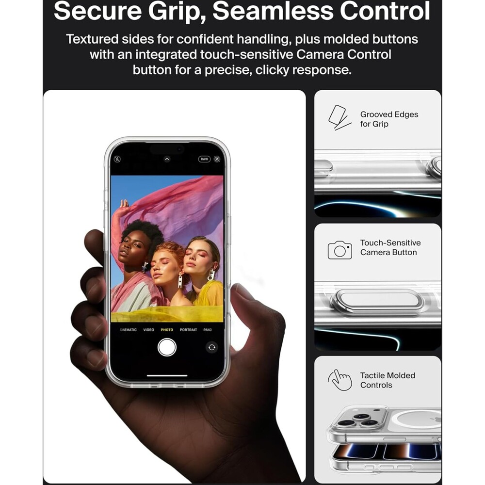 Belkin-SheerForce-MagSafe-kryt-iPhone-17-Pro-ciry