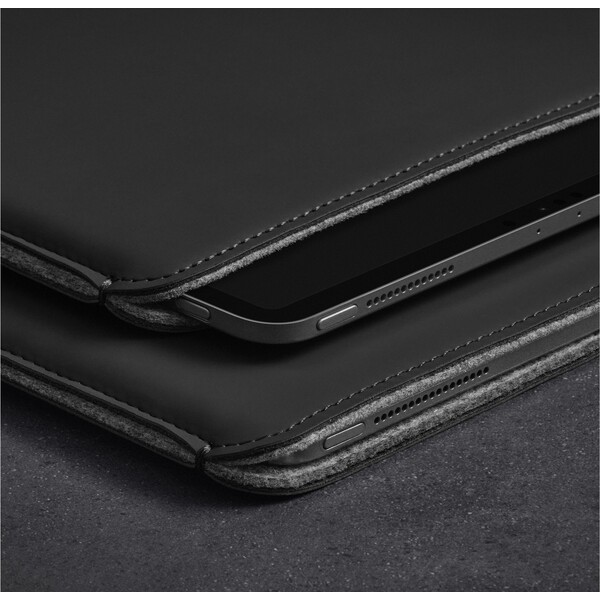 Woolnut-Matte-PU-Sleeve-pouzdro-iPad-Pro-12-9-iPad-Pro-13-iPad-Air-13-cerne