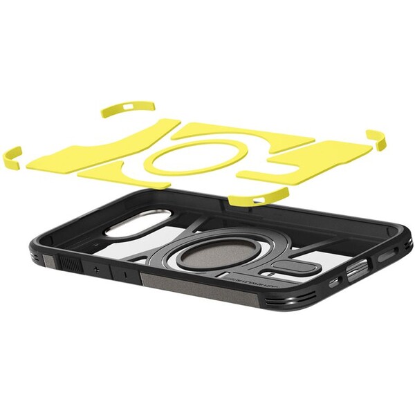 Spigen-Tough-Armor-MagSafe-kryt-iPhone-17e-16e-sedy