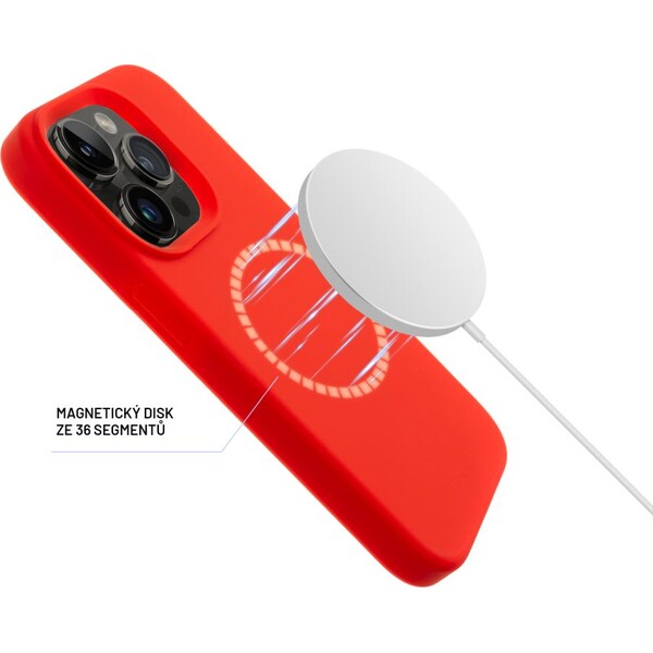 FIXED-MagFlow-silikonovy-kryt-s-MagSafe-Apple-iPhone-17e-16e-cerveny