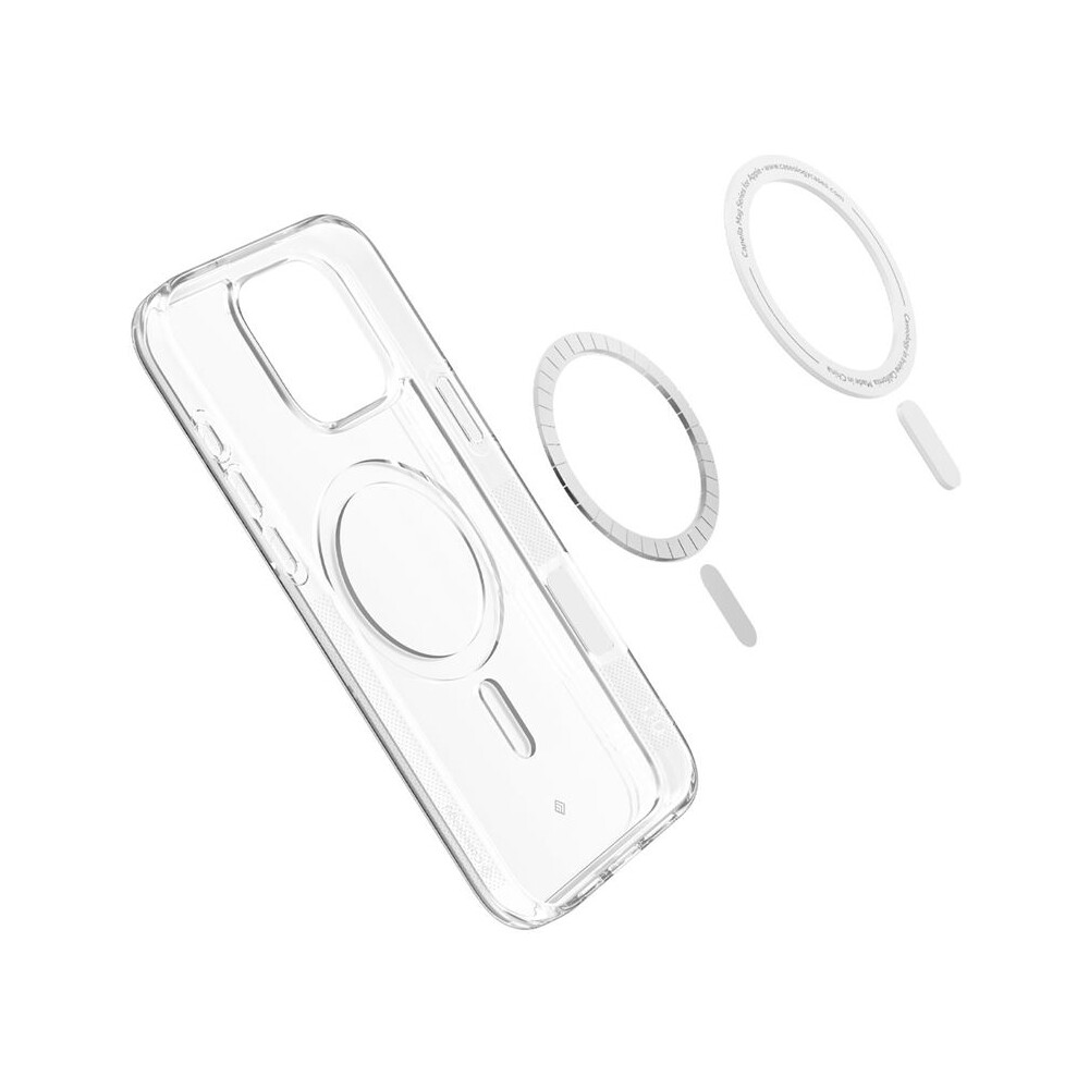 Spigen-Caseology-Capella-MagSafe-kryt-iPhone-16-Pro-Max-clear-white