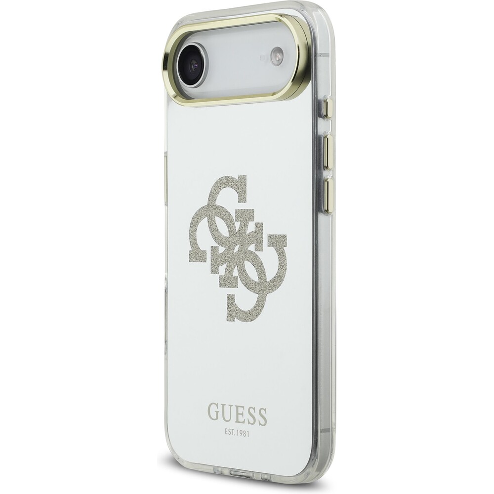 Guess-PC-TPU-Mirror-4G-Glitter-Logo-MagSafe-kryt-iPhone-Air-zlaty