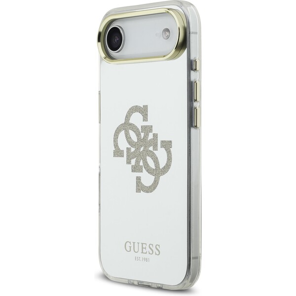Guess-PC-TPU-Mirror-4G-Glitter-Logo-MagSafe-kryt-iPhone-Air-zlaty