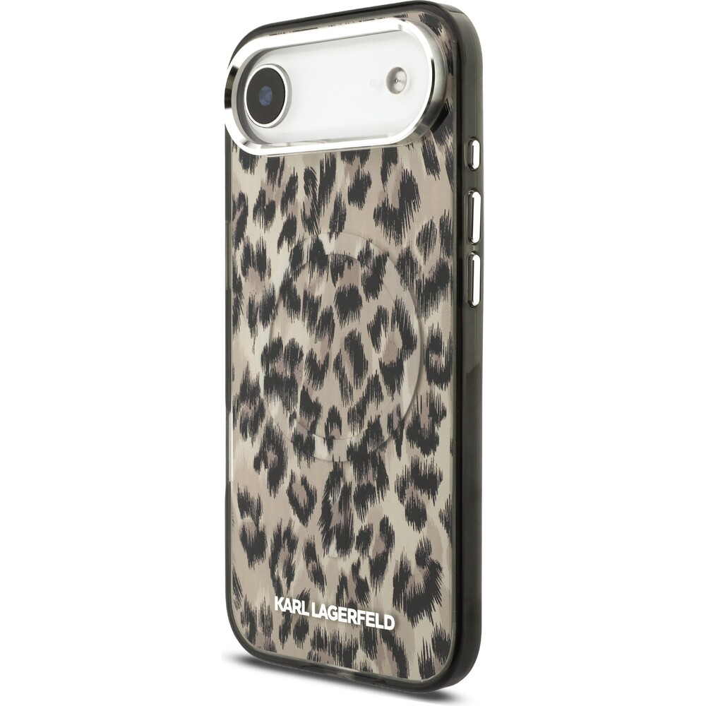 Karl-Lagerfeld-IML-Leopard-MagSafe-Zadni-Kryt-pro-iPhone-Air-hnedy