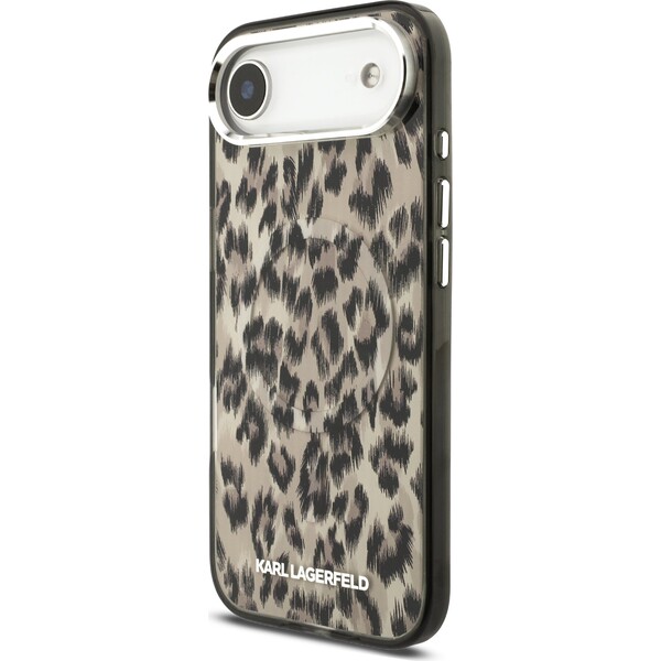 Karl-Lagerfeld-IML-Leopard-MagSafe-Zadni-Kryt-pro-iPhone-Air-hnedy