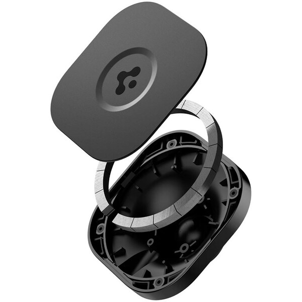 Spigen-OneTap-Pro-3-Wireless-Car-Charger-MagSafe-drzak-s-nabijenim-na-displej-Tesla