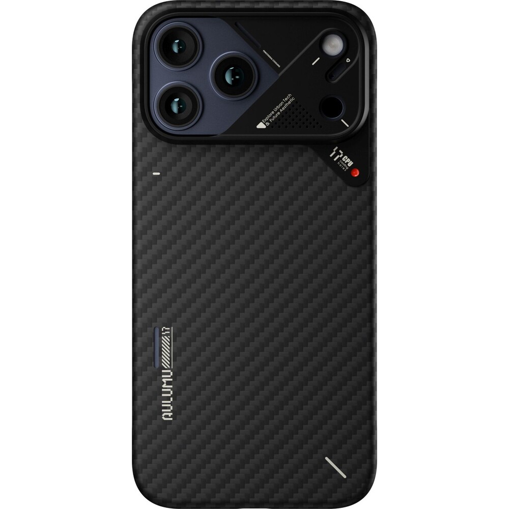 Aulumu-A17-Aramid-Fiber-MagSafe-kryt-iPhone-17-Pro-Max-Black
