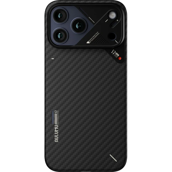 Aulumu-A17-Aramid-Fiber-MagSafe-kryt-iPhone-17-Pro-Max-Black