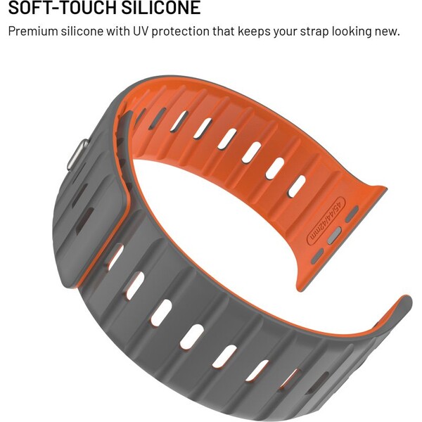 FIXED-Silicone-Magnetic-Strap-reminek-Apple-Watch-44-45-46-49mm-svetle-sedy
