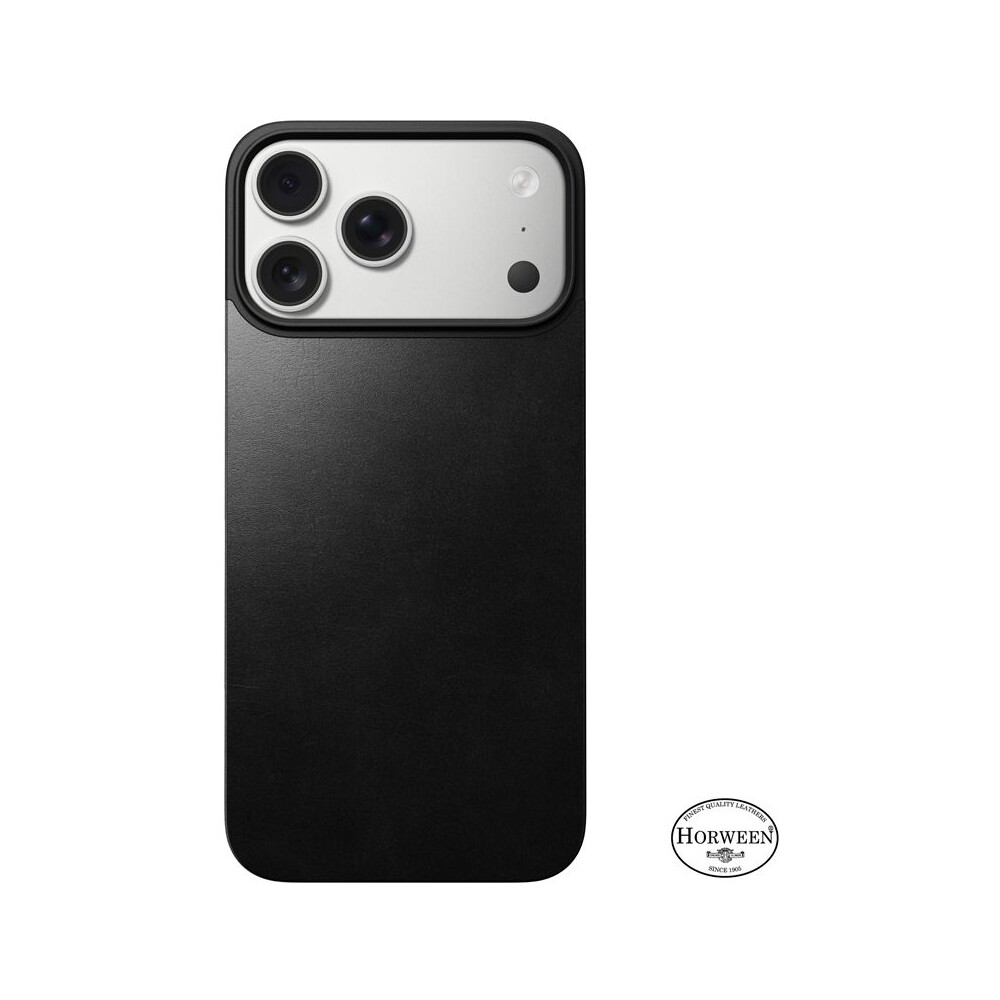 Nomad-Magnetic-Leather-Back-Horween-Magsafe-kozeny-kryt-iPhone-17-Pro-Max-Black