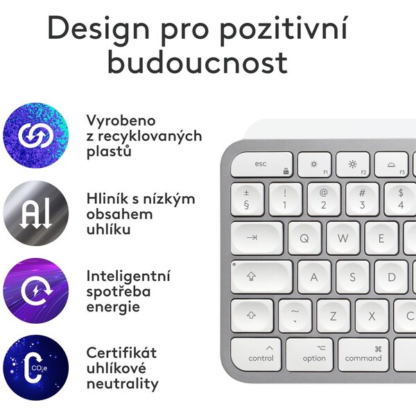 Logitech-MX-Keys-S-for-Mac-CZ-SK-bezdratova-klavesnice-svetle-seda
