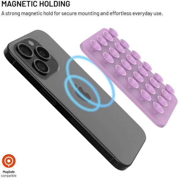 FIXED-MagMate-MagSafe-drzak-s-prisavkami-ruzovy