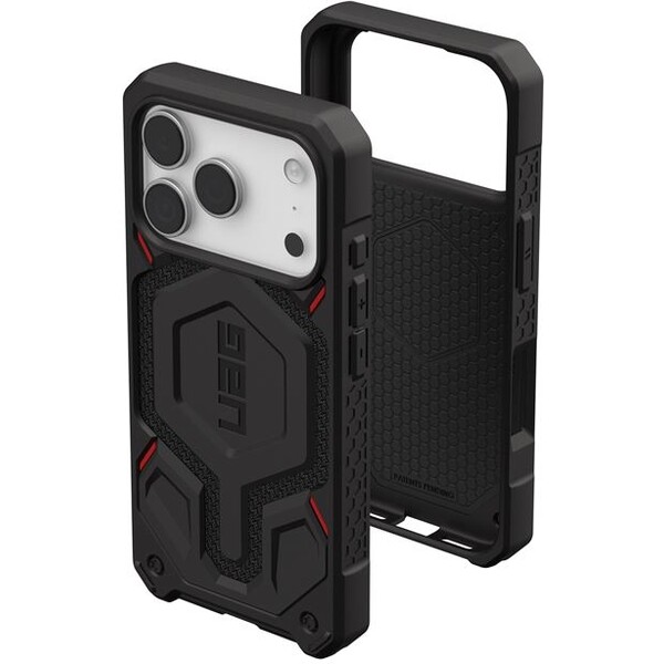 UAG-Monarch-Pro-MagSafe-Kevlar-kryt-iPhone-17-Pro-cerny