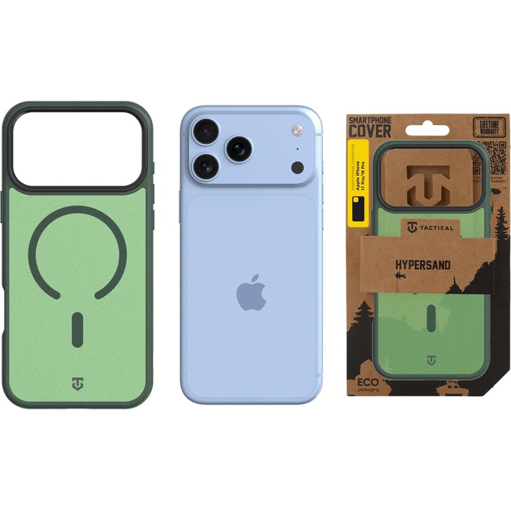 Tactical-MagForce-Hypersand-MagSafe-kryt-Apple-iPhone-17-Pro-18-Pro-Forest-Green