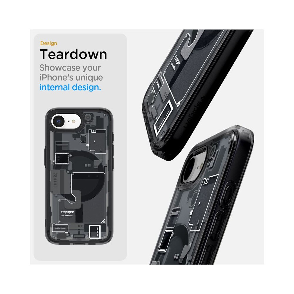 Spigen-Ultra-Hybrid-MagSafe-kryt-iPhone-17e-16e-zero-one-black