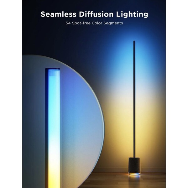 Govee-Lyra-RGBICWW-Pro-LED-lampa-s-reproduktorem-cerna