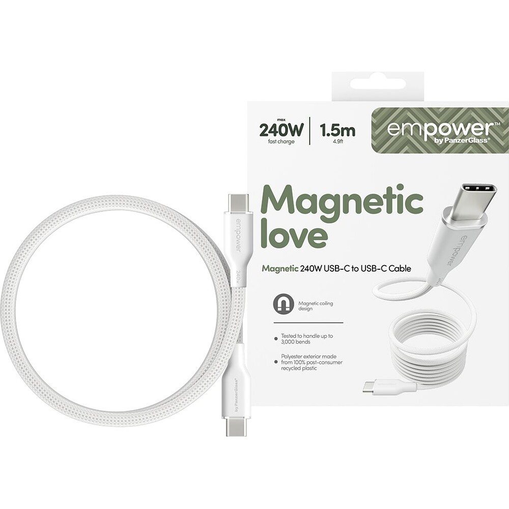PanzerGlass-USB-C-USB-C-magneticky-napajeci-kabel-240W-1-5m-bily