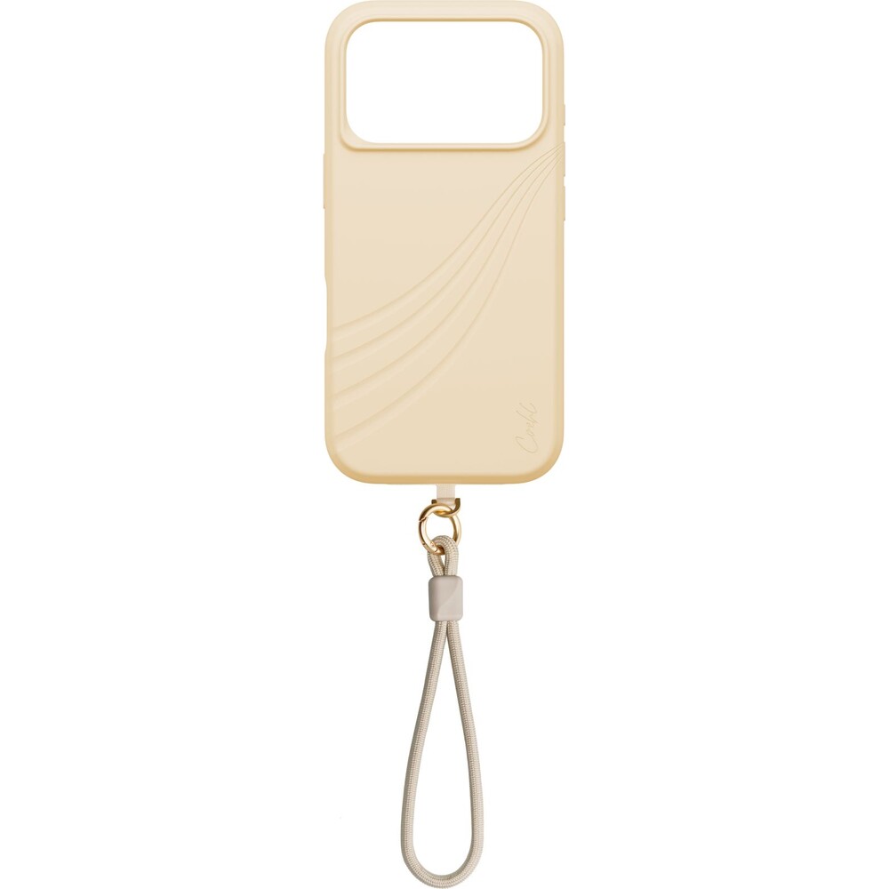 UNIQ-Coehl-Serina-MagSafe-kryt-s-reminkem-iPhone-17-Pro-Milk-Sand