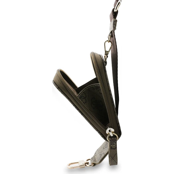 Guess-Crossbody-Popruh-PU-4G-Metal-Logo-Penezenka-hneda