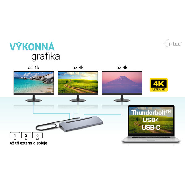 i-tec-USB-C-Metal-Ergonomic-4K-3x-Display-dokovaci-stanice-s-PD-100W-i-tec-nabijecka-100W