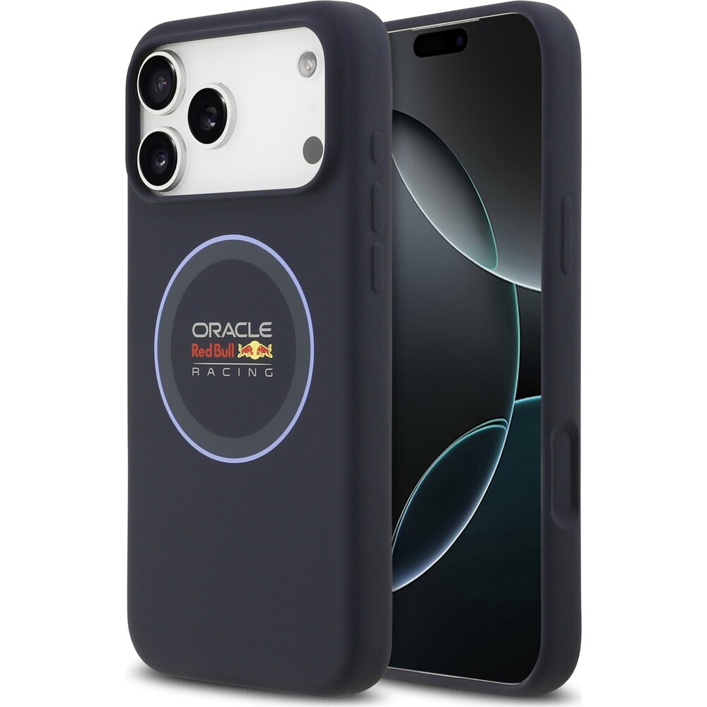 Oracle-Red-Bull-Racing-Silicone-Blue-Ring-MagSafe-kryt-iPhone-17-Pro-Max-modry